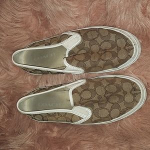 Coach slip on sneakers